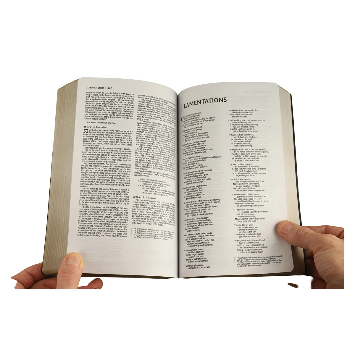 NIV Brown Faux Leather Holy Bible Soft Touch Edition Bible Comfort Print - Image 5