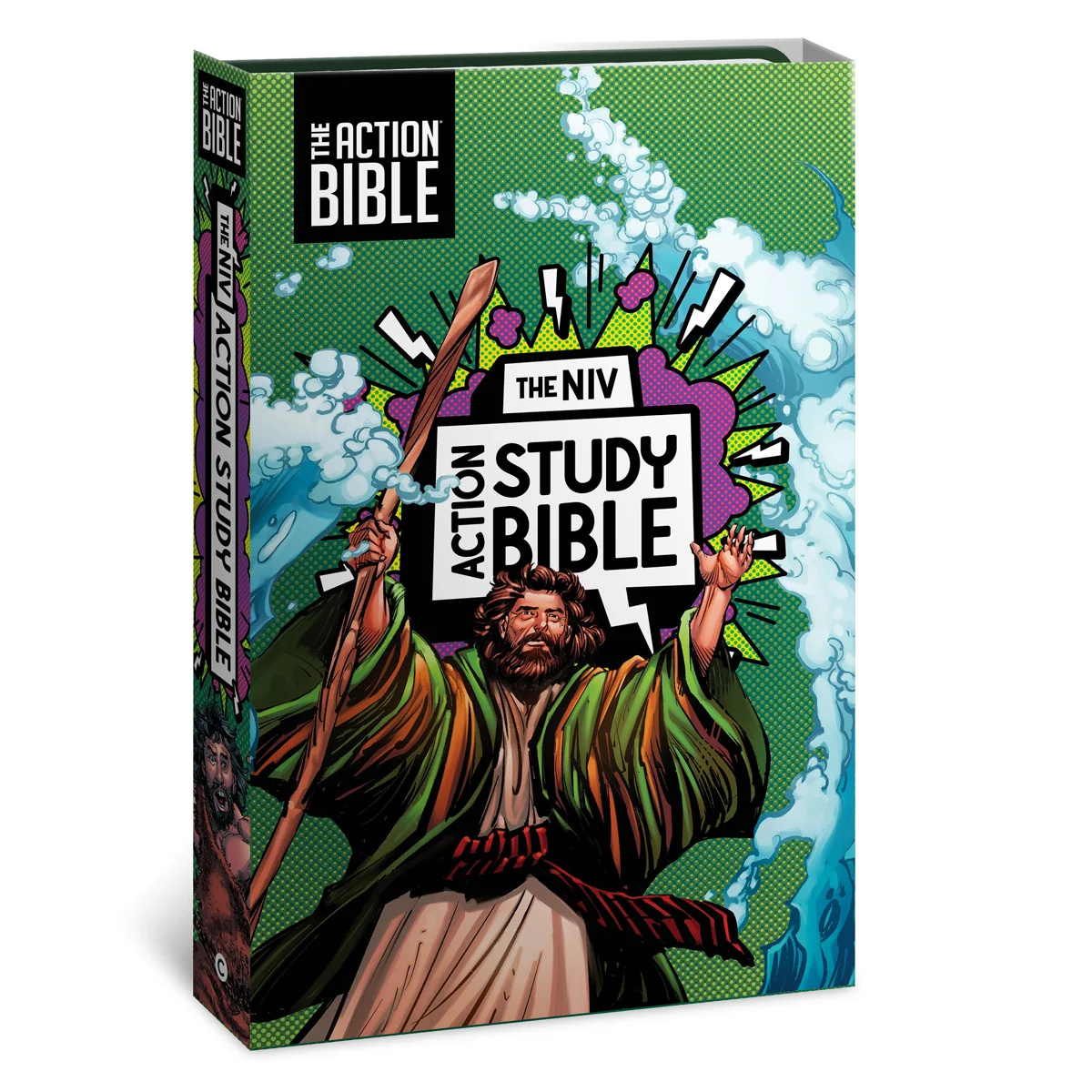 NIV Forest Imitation Leather Action Study Bible - Image 2