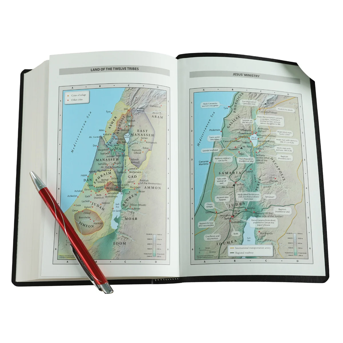 NIV Black Paperback Gift & Award Bible Red Letter Edition Comfort Print - Image 3