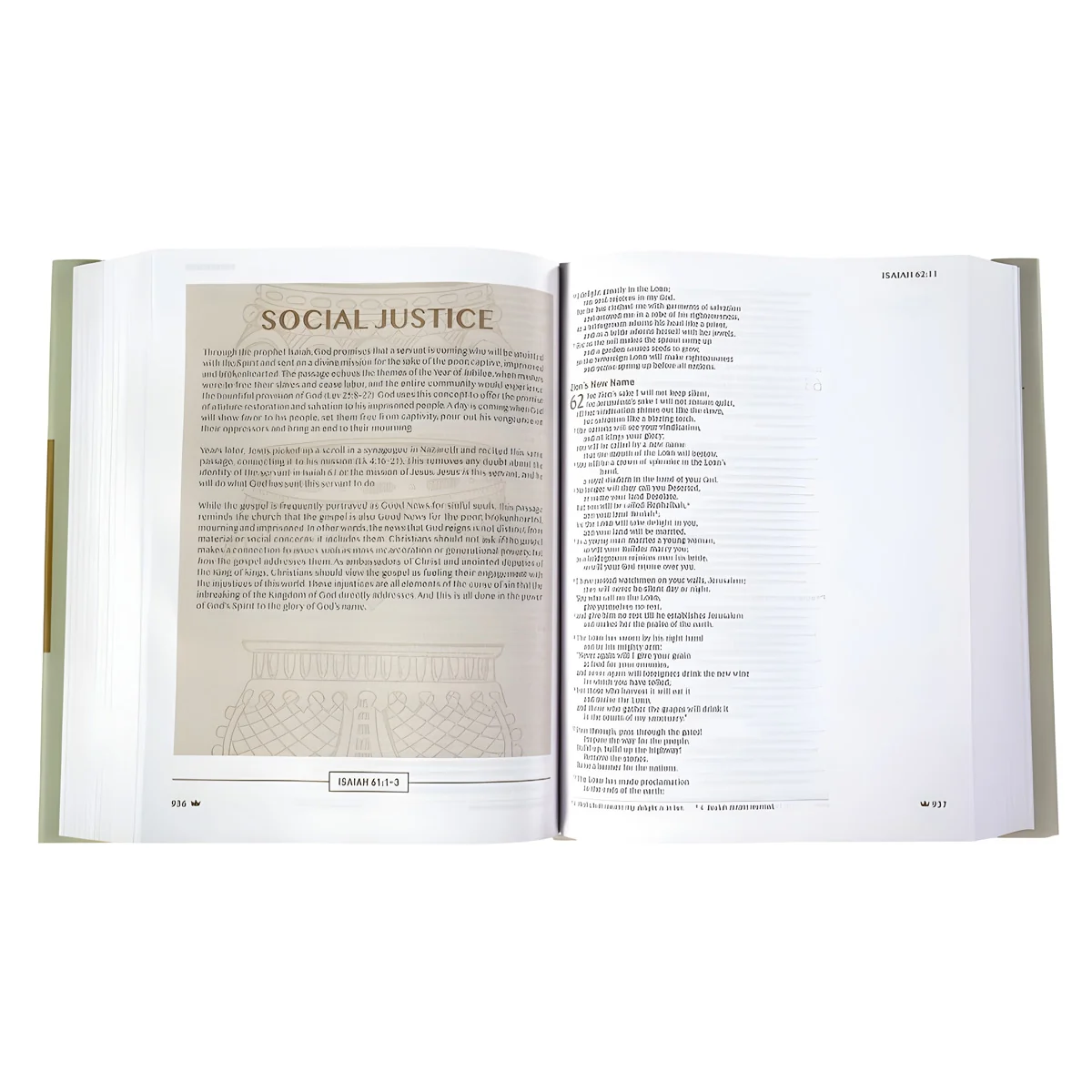 NIV Grey Hardcover Upside-Down Kingdom Bible Comfort Print - Image 4