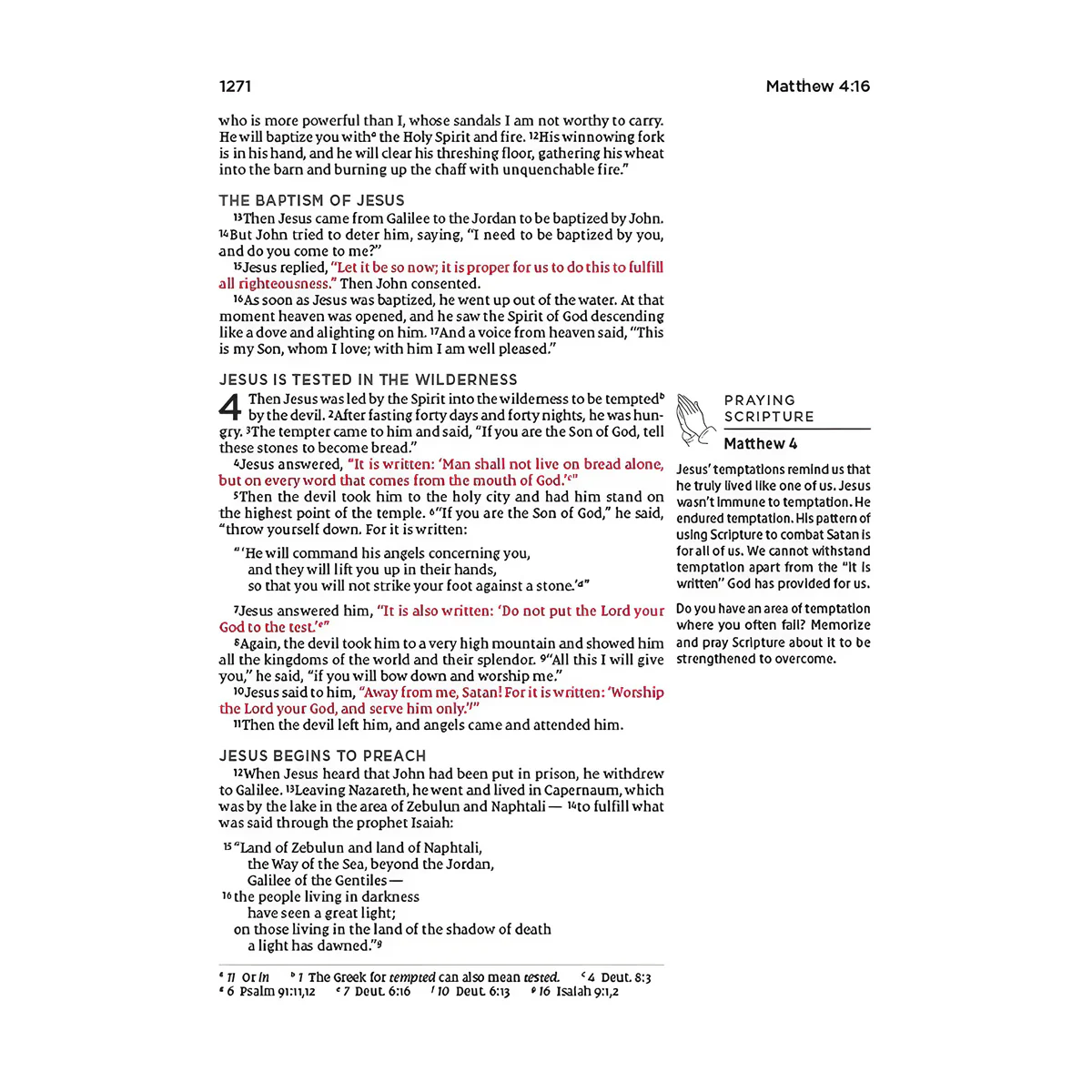 NIV Hardcover Prayer Bible Comfort Print - Image 5