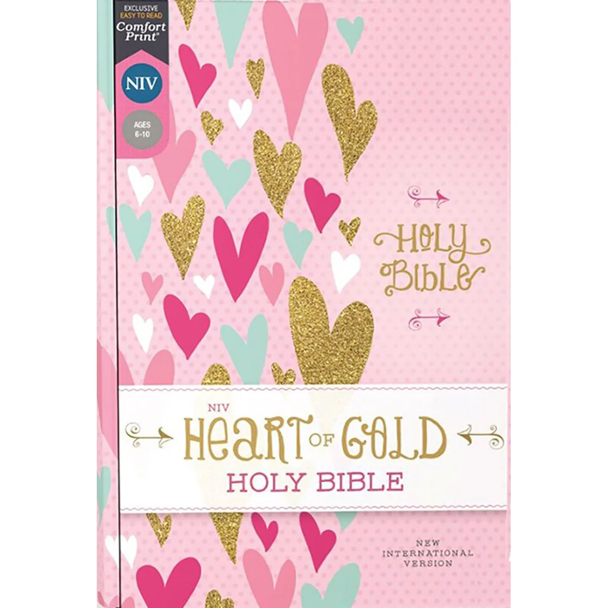 NIV Heart Of Gold Holy Bible Red Letter (Comfort Print)(Hardcover) - Image 3