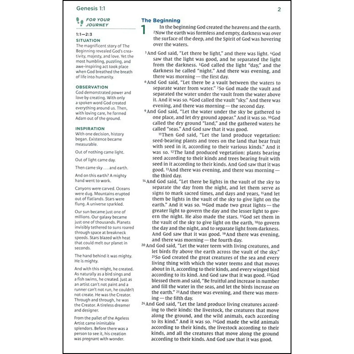 NIV Lucado Encouraging Word Bible Cloth Over Board Gray (Comfort Print)(Hardcover) - Image 4