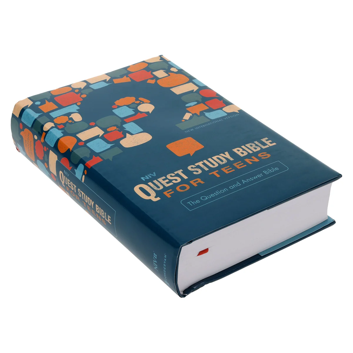 NIV Navy Hardcover Quest Study Bible for Teens Comfort Print - Image 3