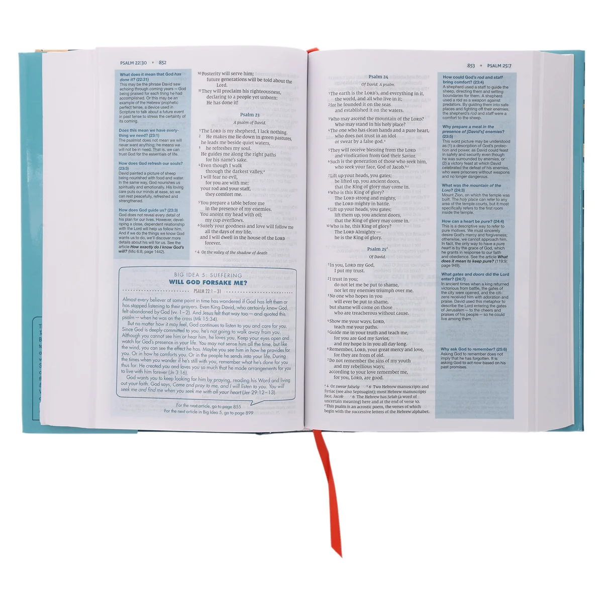 NIV Navy Hardcover Quest Study Bible for Teens Comfort Print - Image 6
