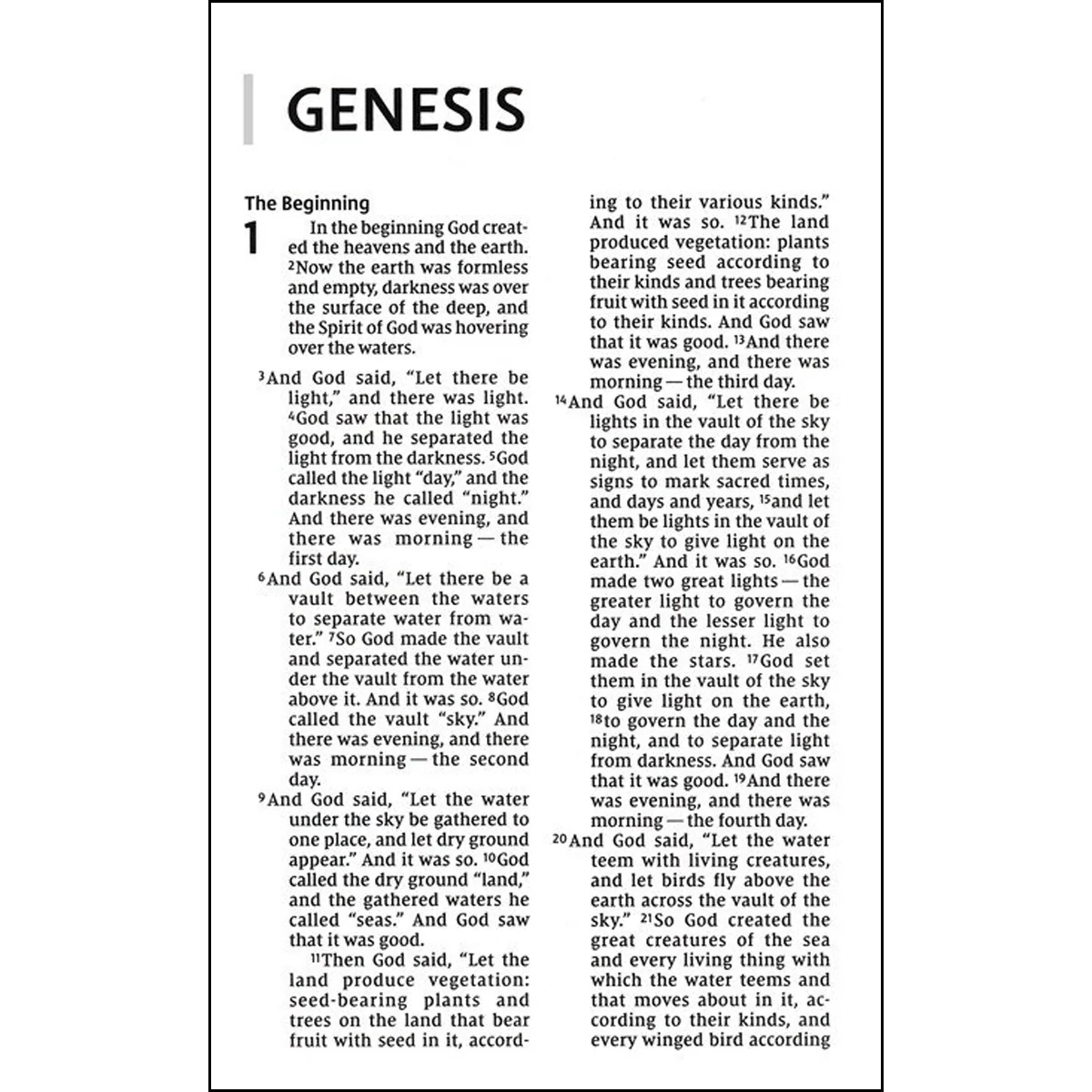 NIV Personal Size Bible Large Print Teal / Gold (Comfort Print)(Imitation Leather) - Image 3