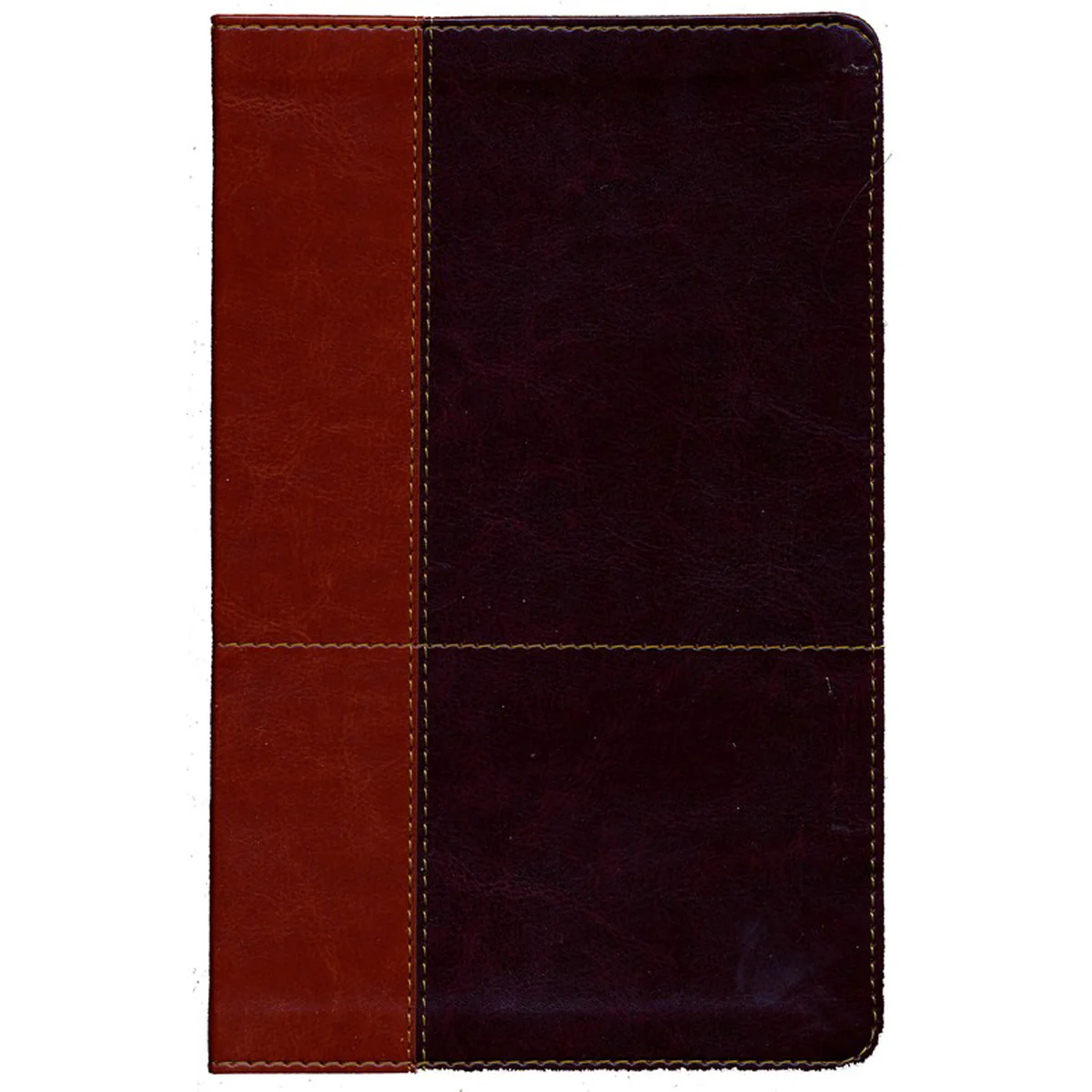 NIV Personal Size Reference Large Print Red Letter Indexed Brown (Comfort Print)(Imitation Leather)