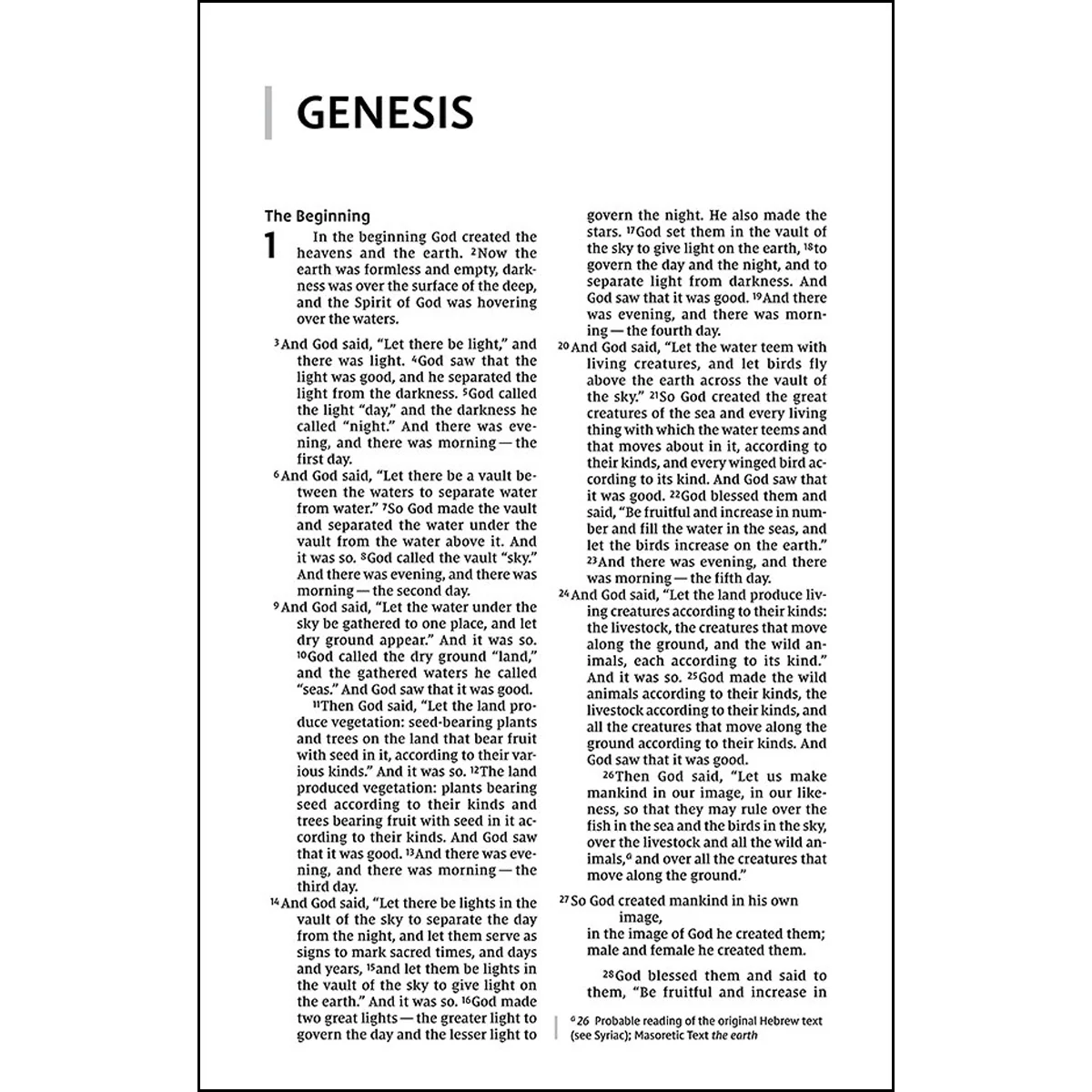 NIV Pew And Worship Bible Blue (Comfort Print)(Hardcover) - Image 3