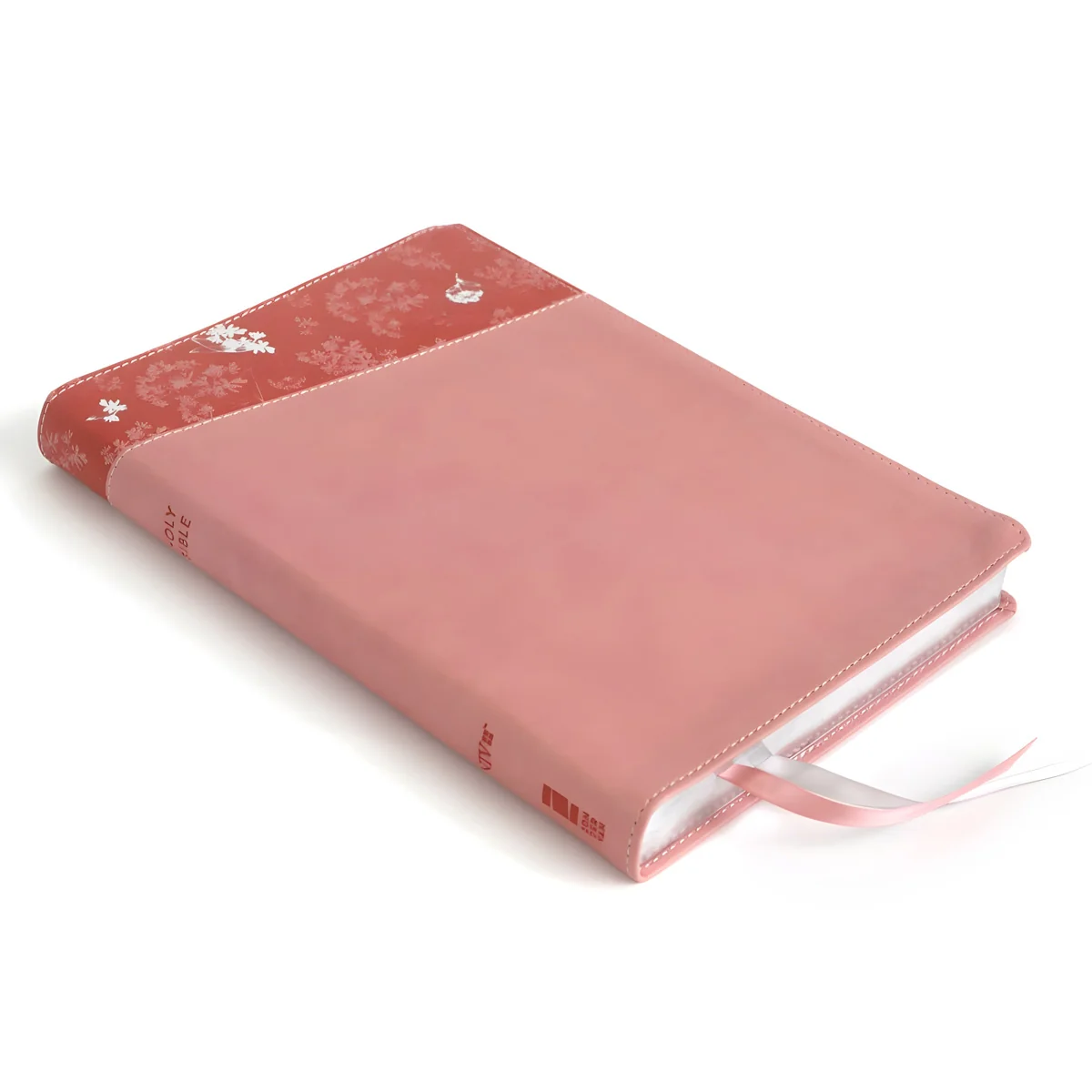 NIV Pink Imitation Leather Thinline Bible Red Letter Large Comfort Print - Image 2