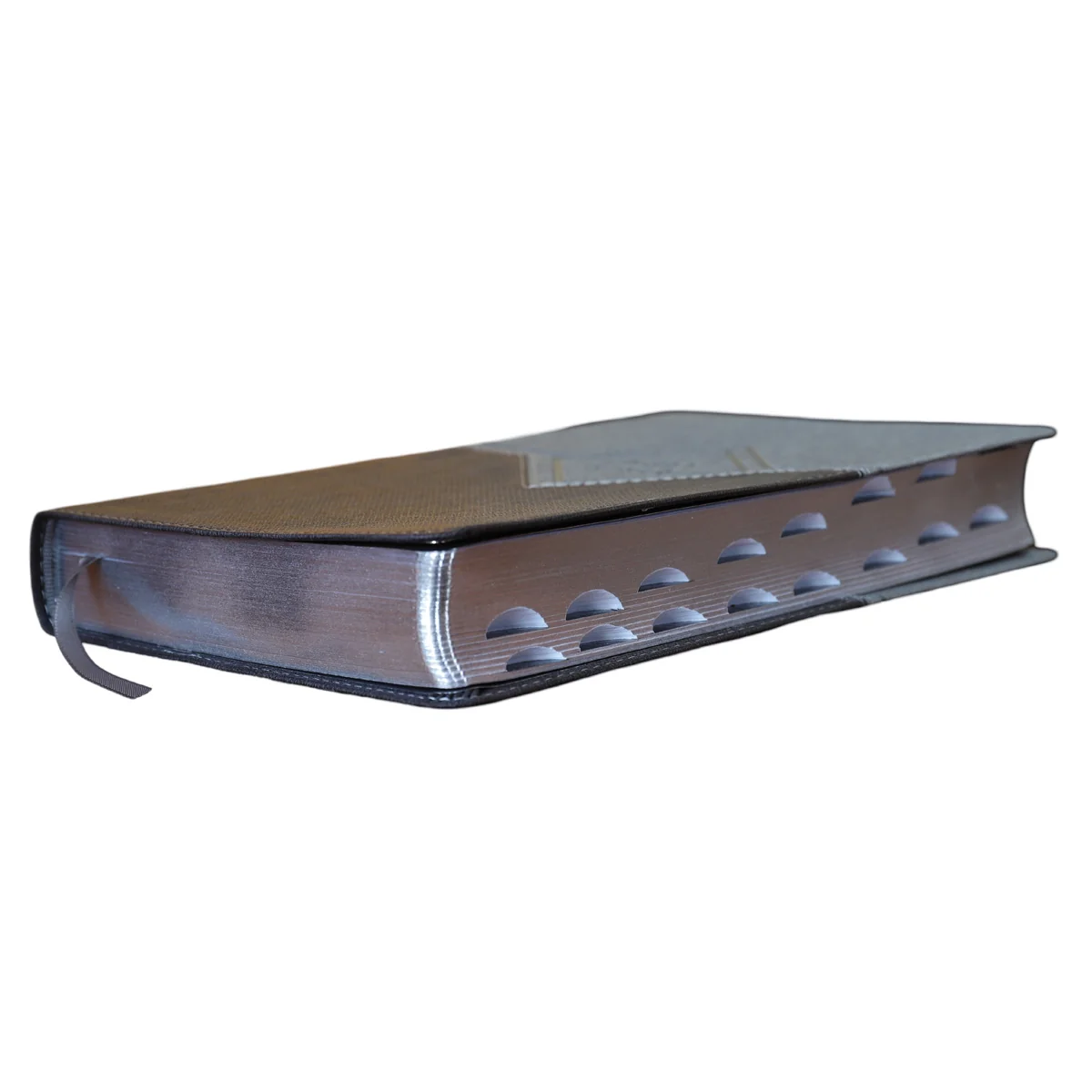 NIV Premium Gift Red Letter Indexed Black / Gray (Comfort Print)(Imitation Leather) - Image 3