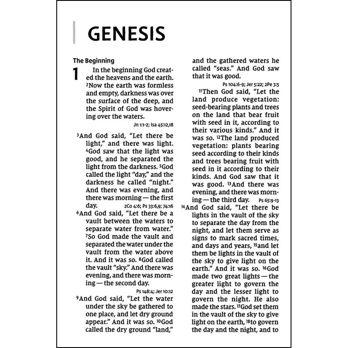 NIV Reference Bible Red Letter Super Giant Print Grey / Red (Imitation Leather) - Image 3