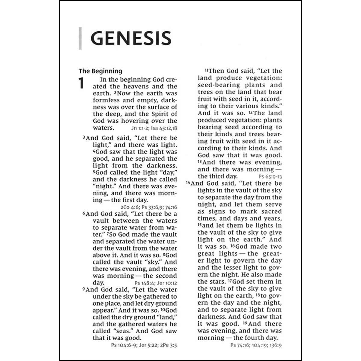 NIV Reference Giant Print Leather Look Red Letter Black (Comfort Print)(Imitation Leather) - Image 3