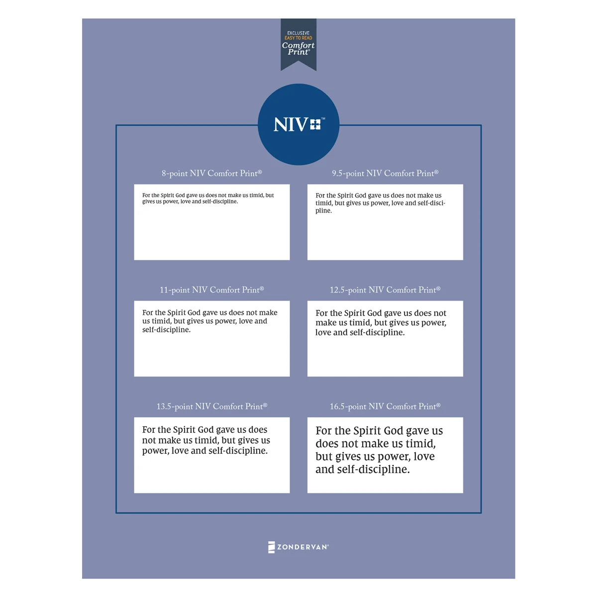 NIV Tan Imitation Leather Personal Size Student Bible Comfort Print - Image 6