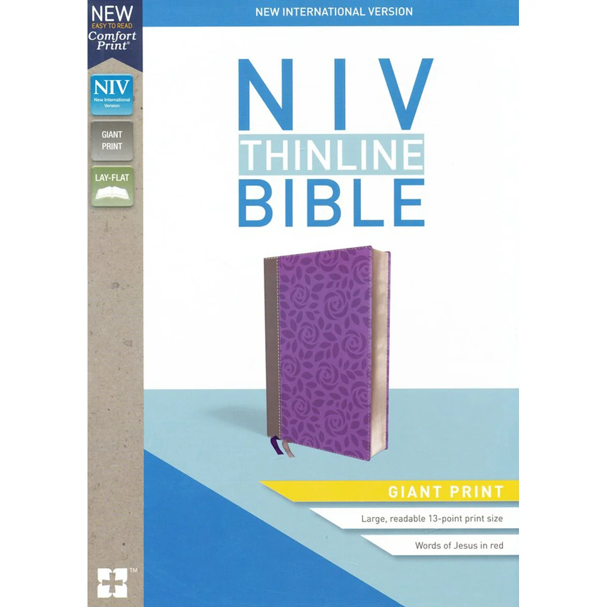 NIV Thinline Bible Giant Print Purple (Comfort Print)(Imitation Leather) - Image 3