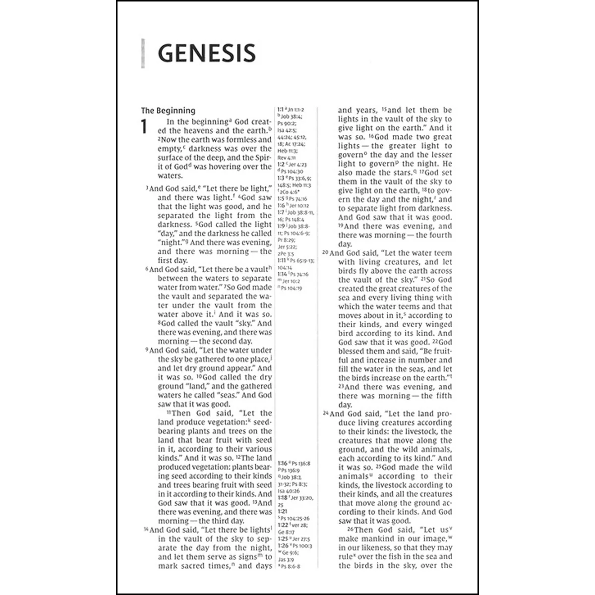 NIV Thinline Reference Red Letter Indexed Burgundy (Comfort Print)(Bonded Leather) - Image 3