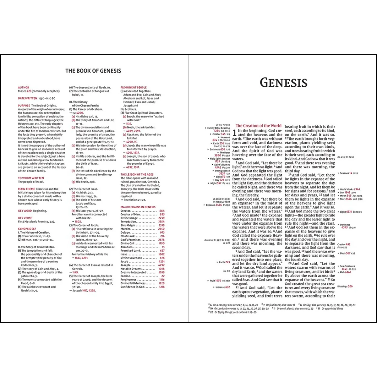 NIV Thompson Chain-Reference Bible, Red Letter (Comfort Print)(Hardcover) - Image 2