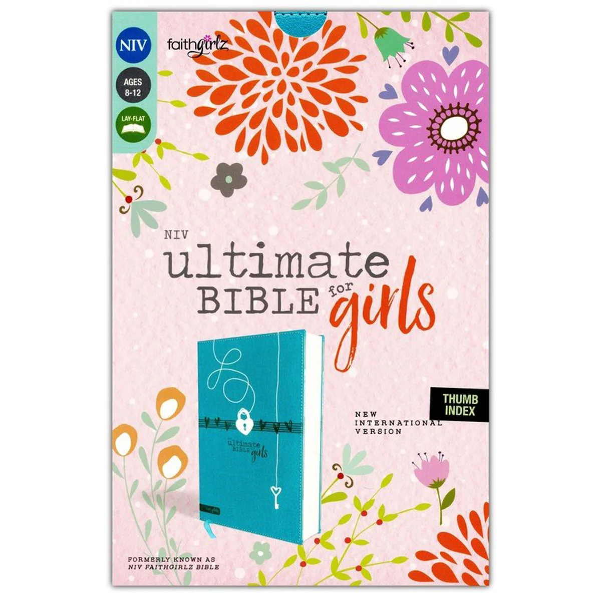NIV Ultimate Bible For Girls Indexed Teal (Faithgirlz)(Imitation Leather) - Image 3