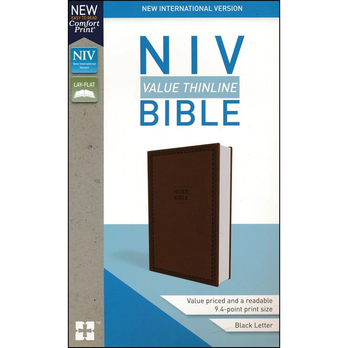 NIV Value Thinline Bible Brown (Comfort Print)(Imitation Leather) - Image 2
