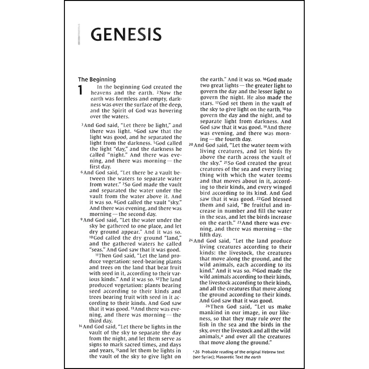 NIV Value Thinline Bible Large Print Gray / Black(Comfort Print)(Imitation Leather - Image 3