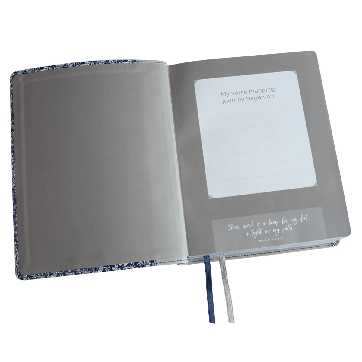 NIV Verse Mapping Bible Navy Floral (Comfort Print)(Imitation Leather) - Image 5