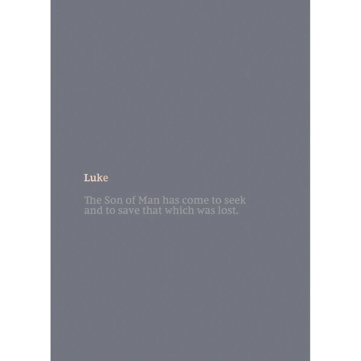 NKJV Bible Journal Luke (Comfort Print)(Paperback)