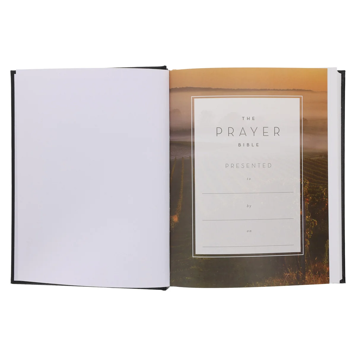 NKJV Black Hardcover The Prayer Bible Comfort Print - Image 4