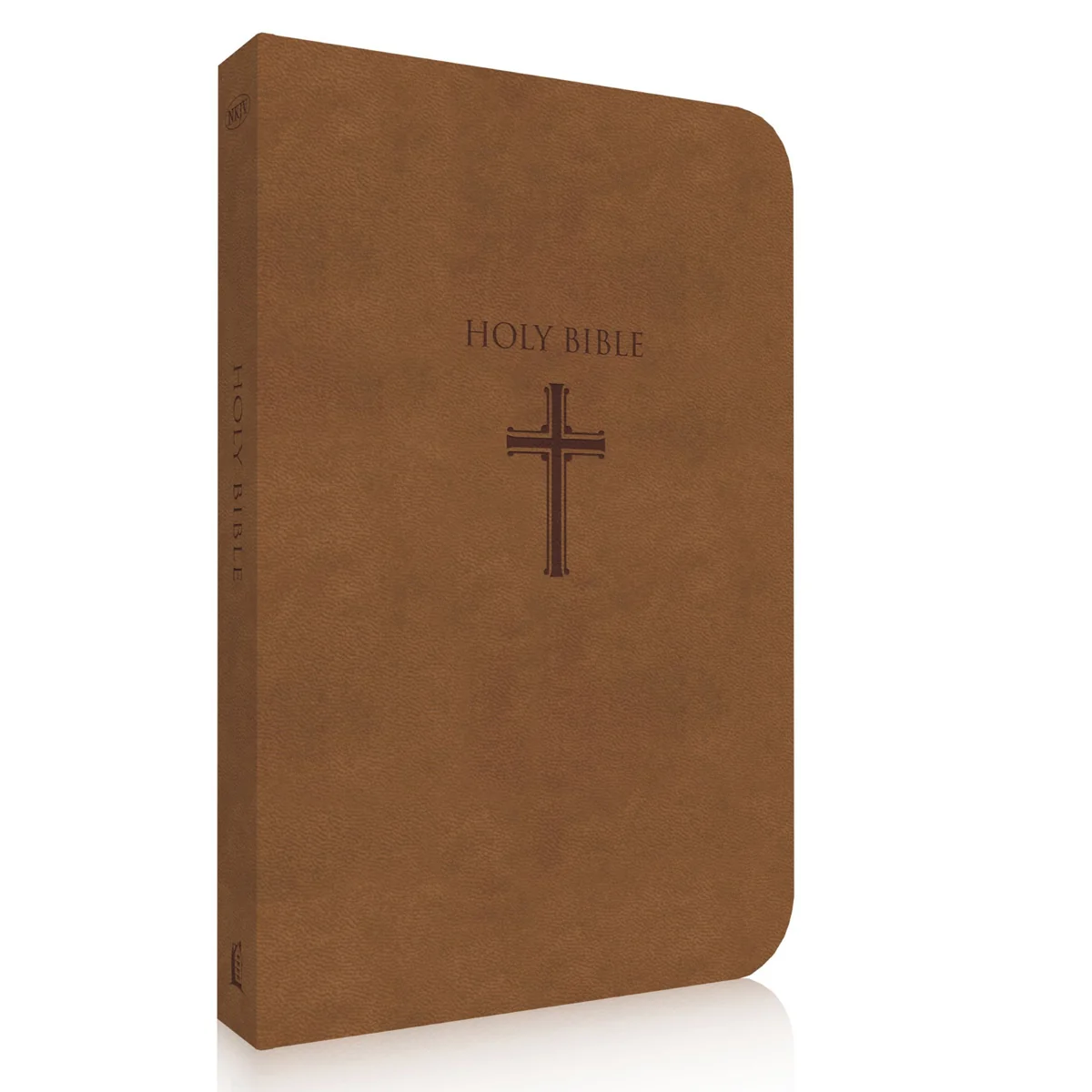 NKJV Brown Faux Leather Super Giant Print Bible - Image 2