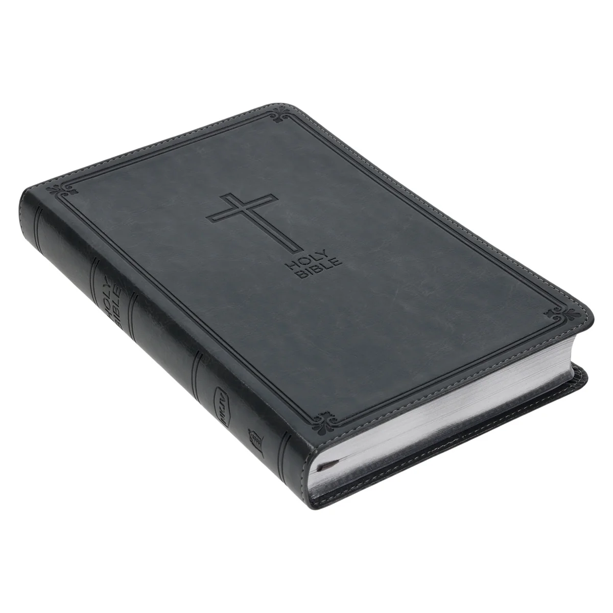NKJV Deluxe Gift Bible Red Letter Gray (Comfort Print)(Imitation Leather) - Image 3