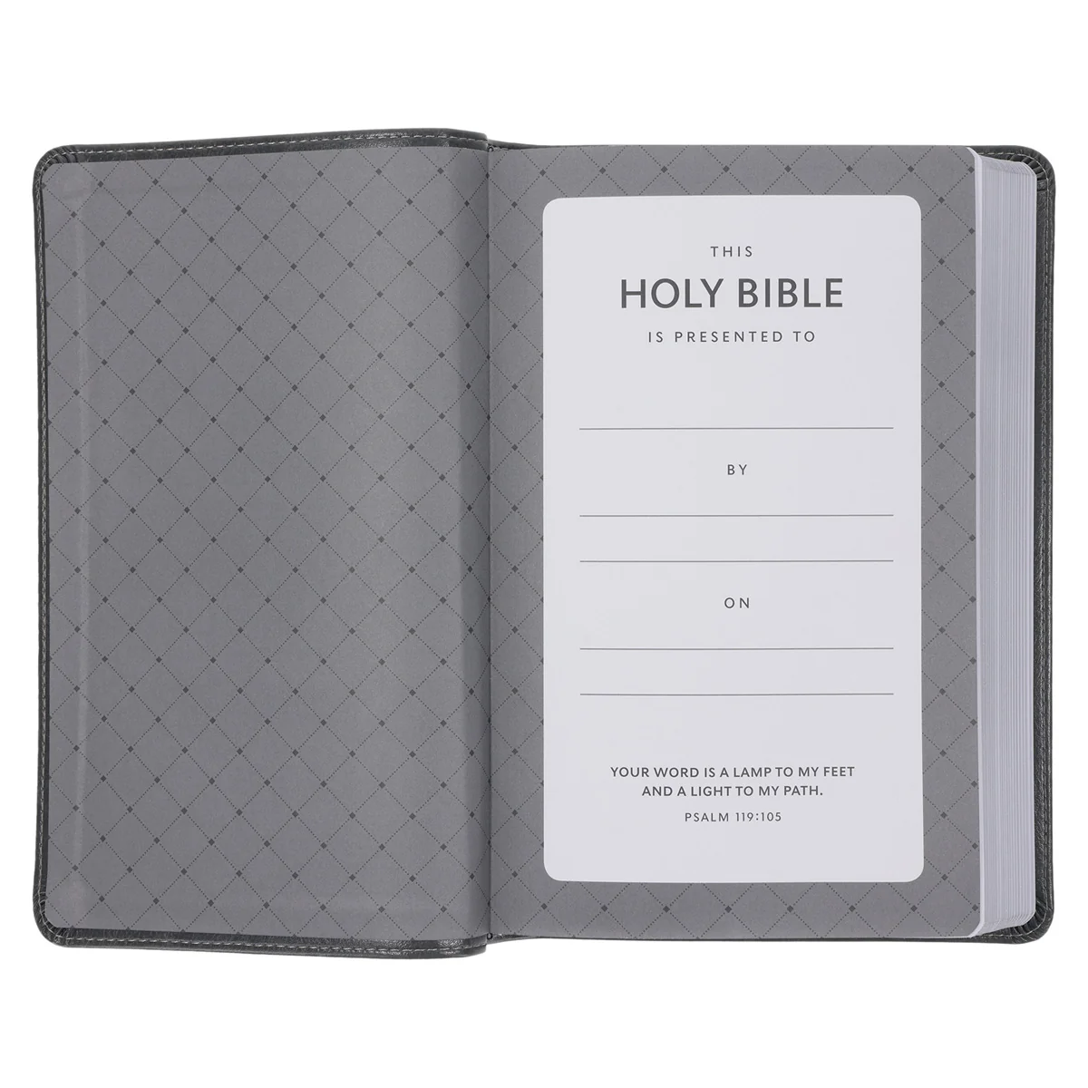 NKJV Deluxe Gift Bible Red Letter Gray (Comfort Print)(Imitation Leather) - Image 4