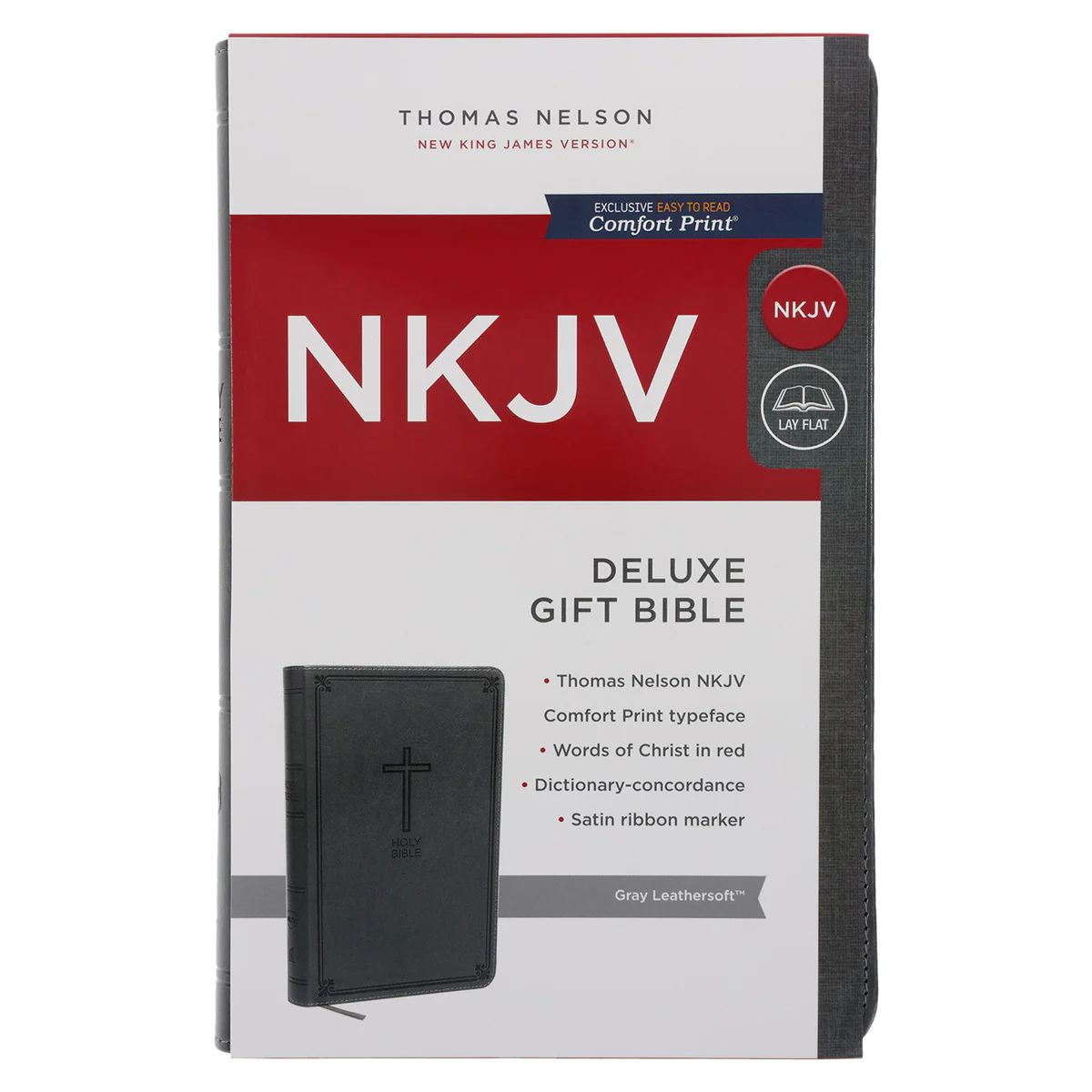 NKJV Deluxe Gift Bible Red Letter Gray (Comfort Print)(Imitation Leather) - Image 7