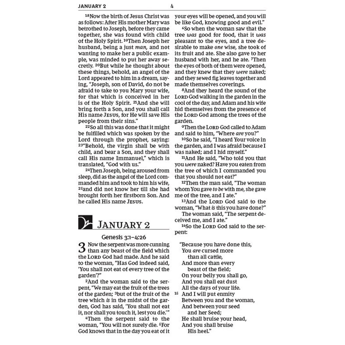 NKJV Everyday Bible Red Letter Comfort Print (Paperback) - Image 3