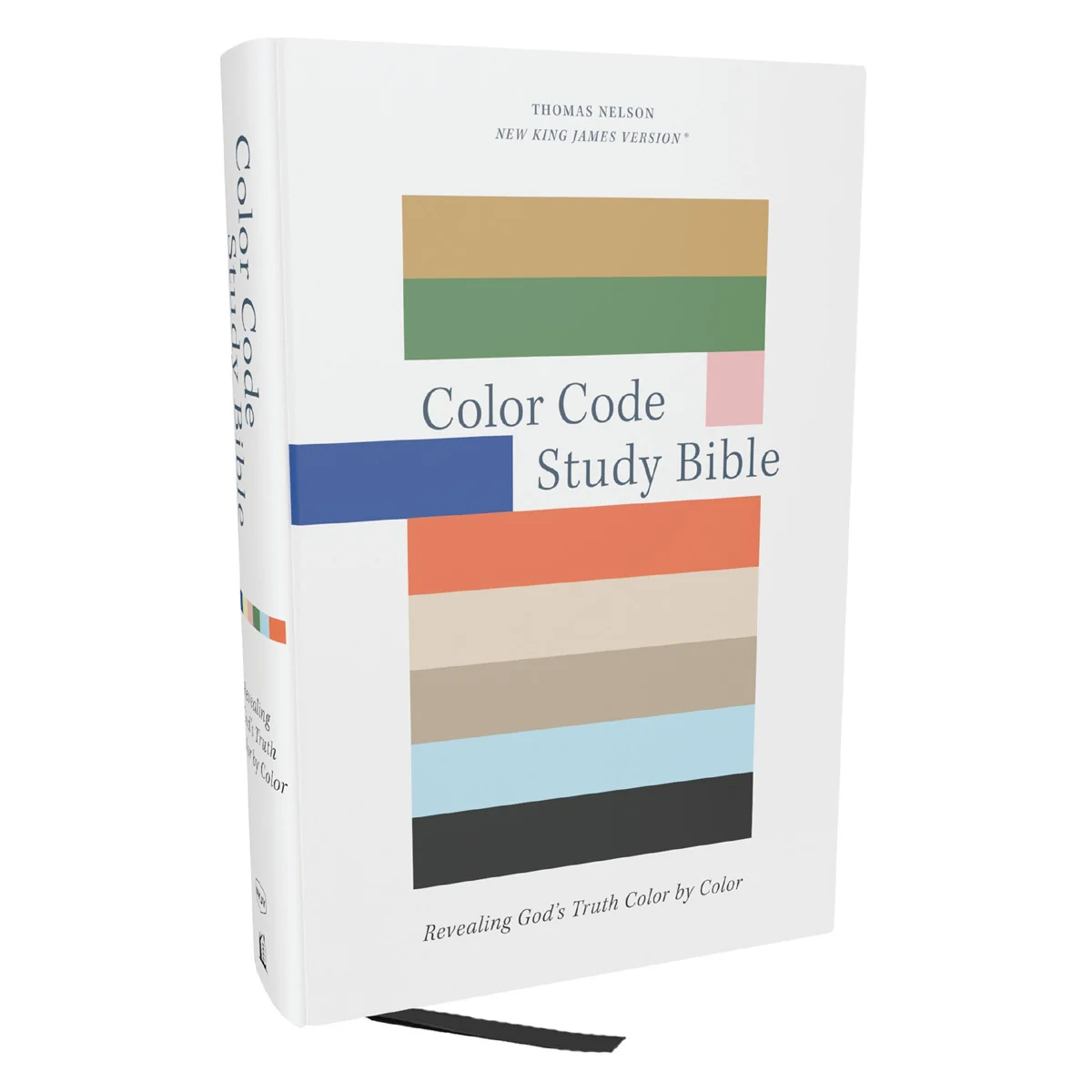 NKJV Hardcover Color Code Study Bible Red Letter - Image 2
