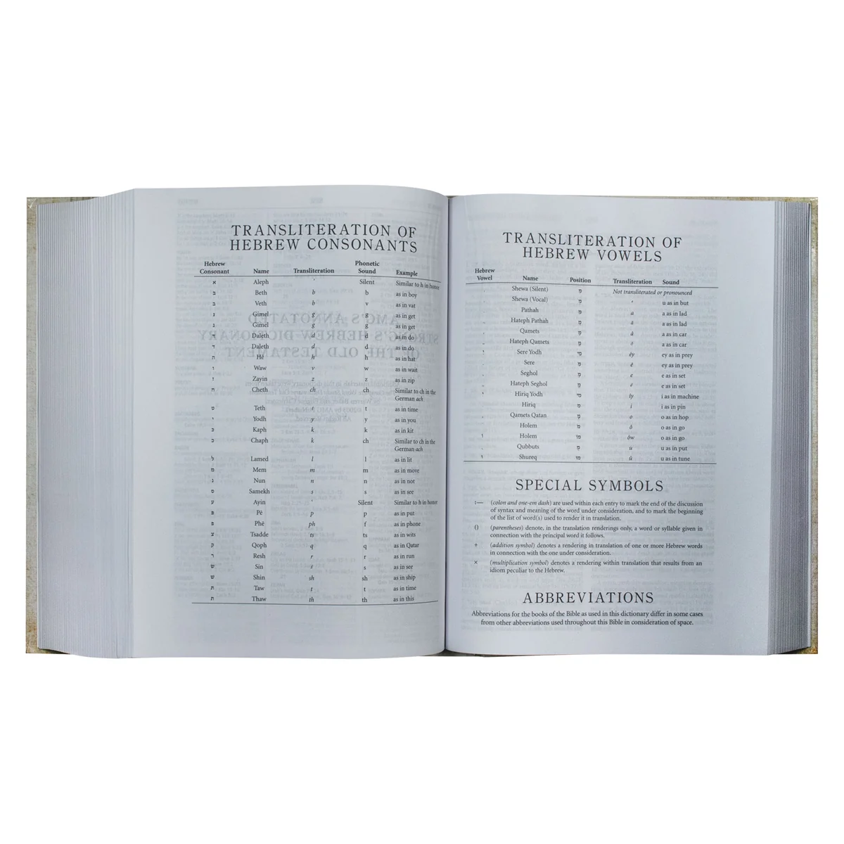 NKJV Hebrew / Greek Key Word Study Bible (Hardcover) - Image 7