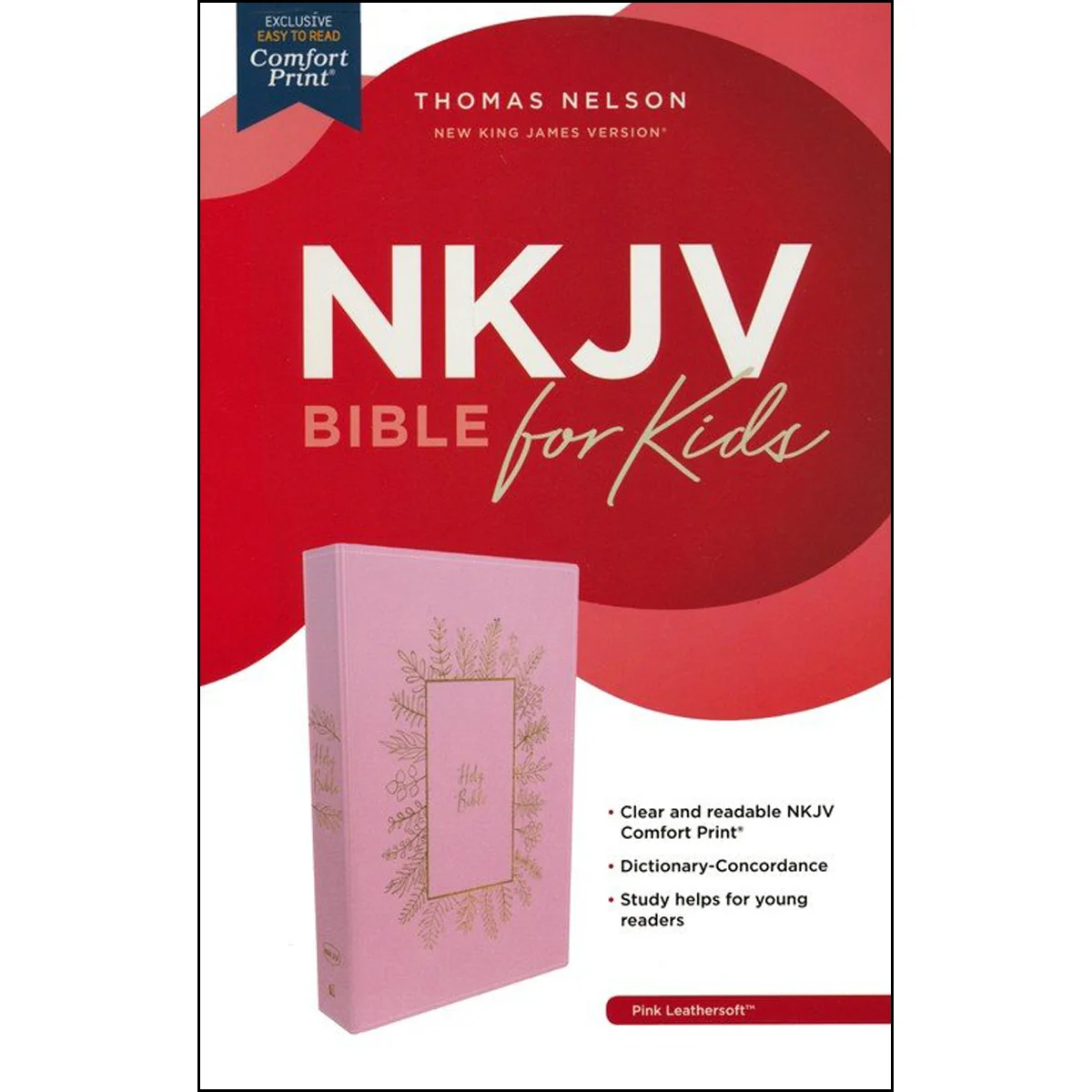 NKJV Holy Bible For Kids Pink (Comfort Print)(Imitation Leather) - Image 3