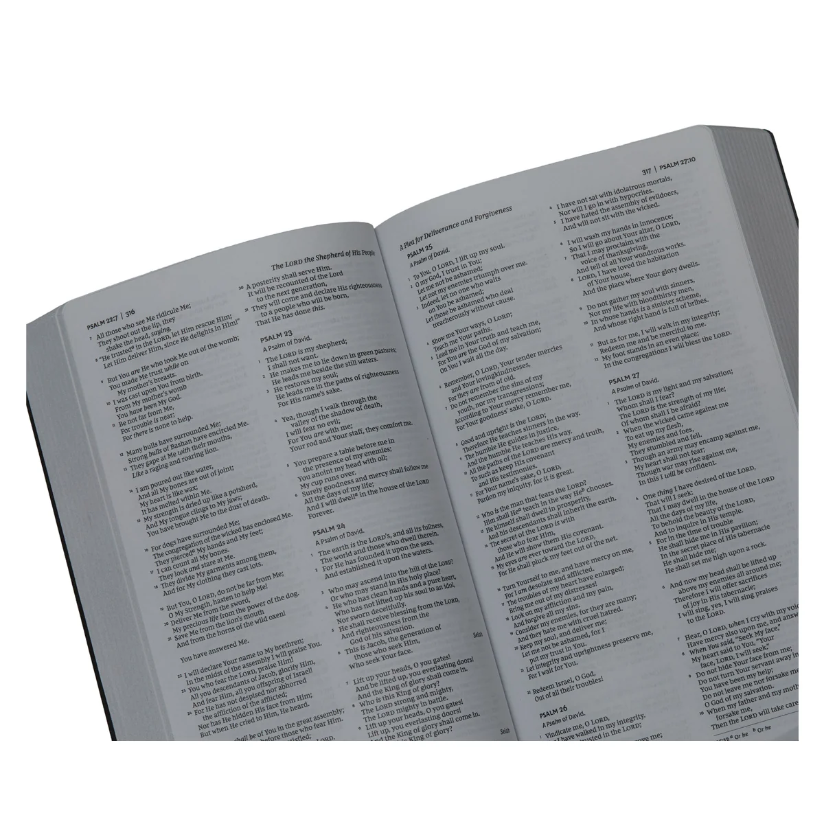 NKJV Holy Bible Soft Touch Edition Black (Comfort Print)(Imitation Leather) - Image 3