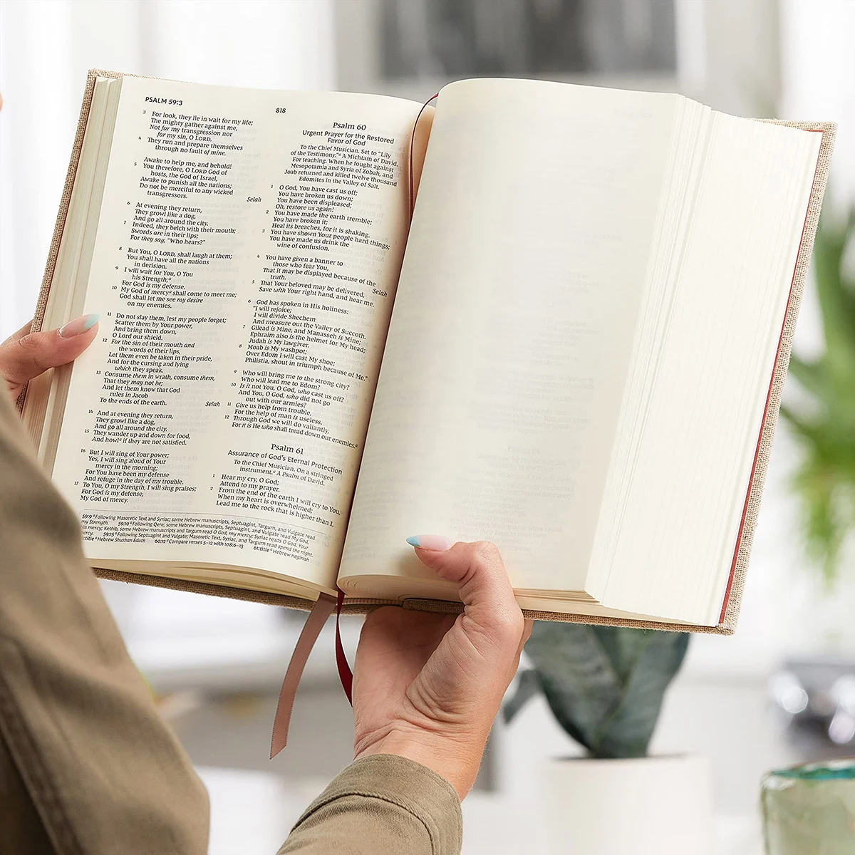 NKJV Interleaved Bible Journal Edition Red Letter (Comfort Print)(HC) - Image 6