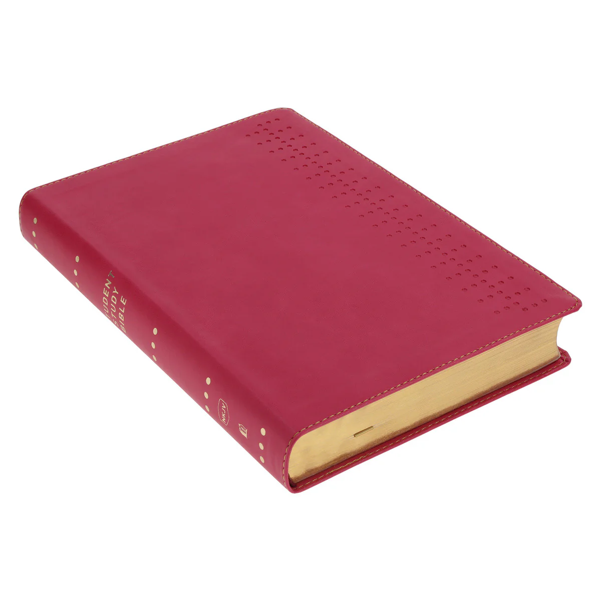 NKJV Pink Imitation Leather Student Study Bible Red Letter Comfort Print - Image 3