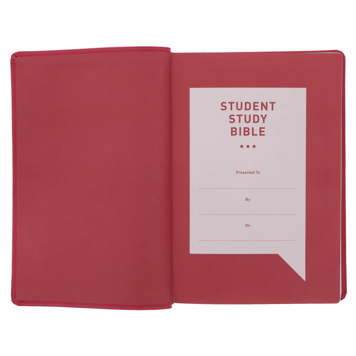 NKJV Pink Imitation Leather Student Study Bible Red Letter Comfort Print - Image 4