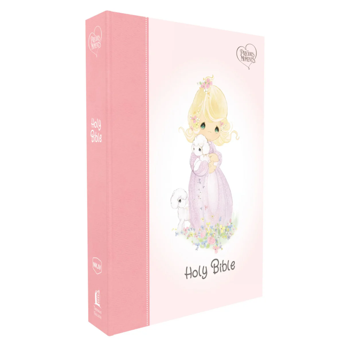 NKJV Precious Moments Small Hands Bible Pink (Comfort Print)(Hardcover)