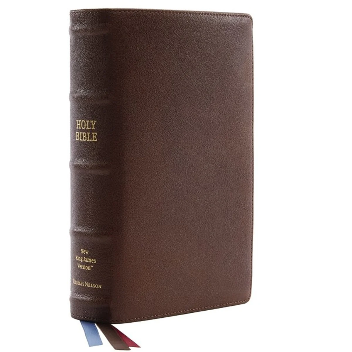 NKJV Ref Single-Column Goatskin Brown (Comfort Print)(Genuine Leather) - Image 2