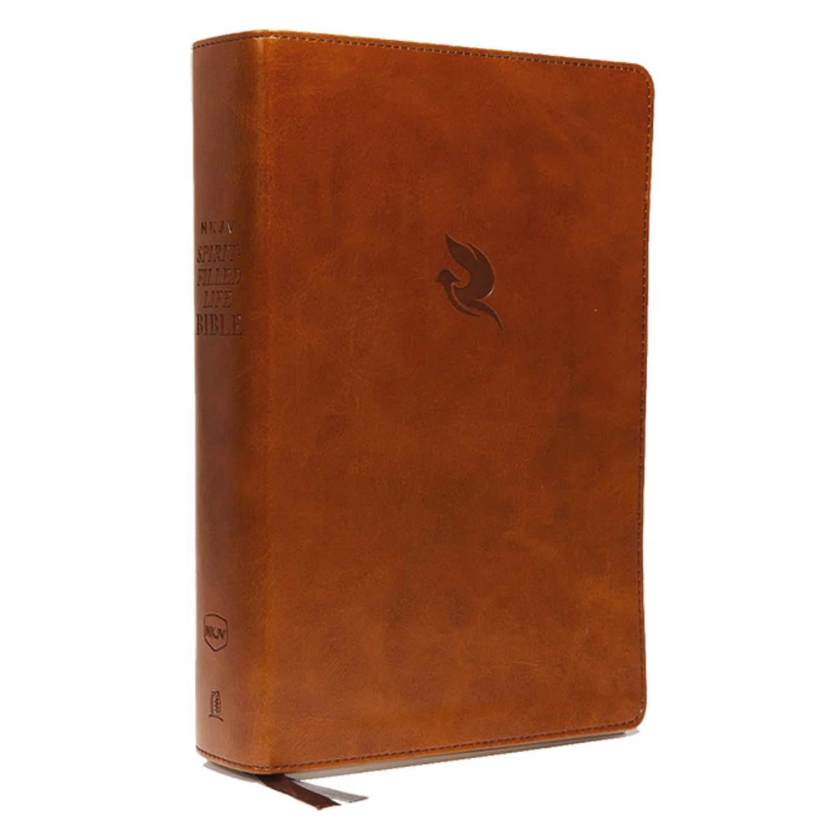 NKJV Spirit Filled Life Bible Brown (Imitation Leather) - Image 2