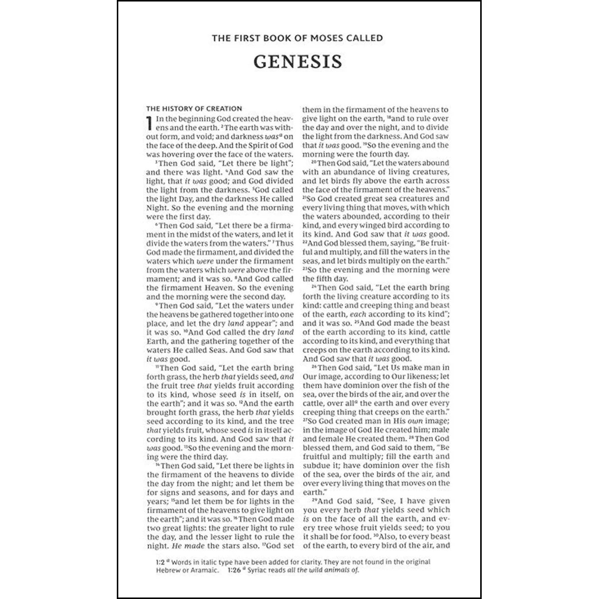 NKJV Thinline Bible Red Letter Edition Navy (Comfort Print)(Imitation Leather) - Image 4