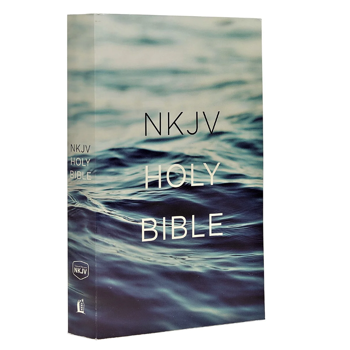 NKJV Value Outreach Bible Blue Scenic (Paperback) - Image 2