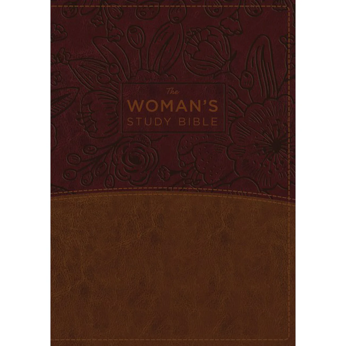 NKJV Womans Study Bible Revised Brown / Burgundy (Imitation Leather)