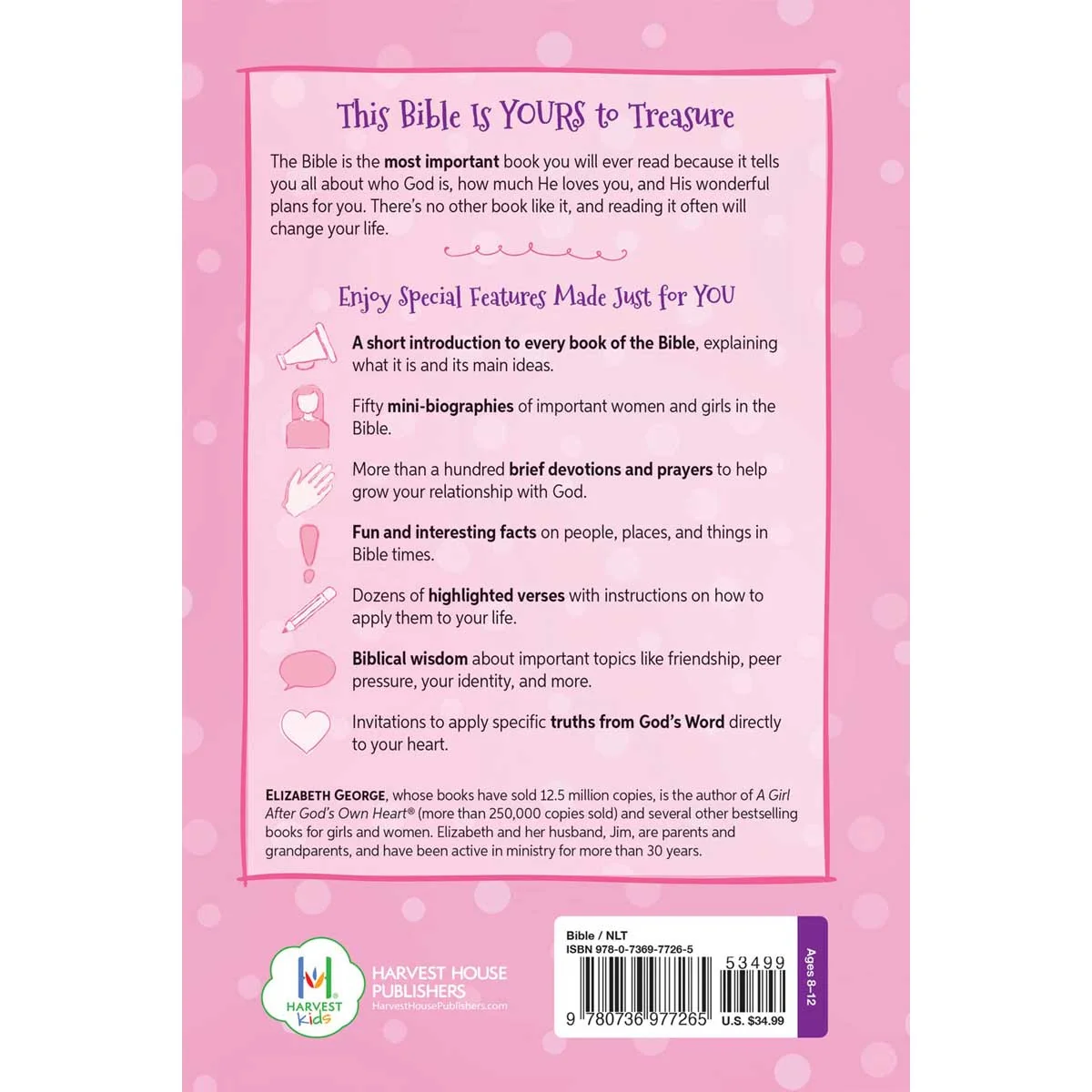 NLT A Girl After God's Own Heart Bible (Hardcover) - Image 2