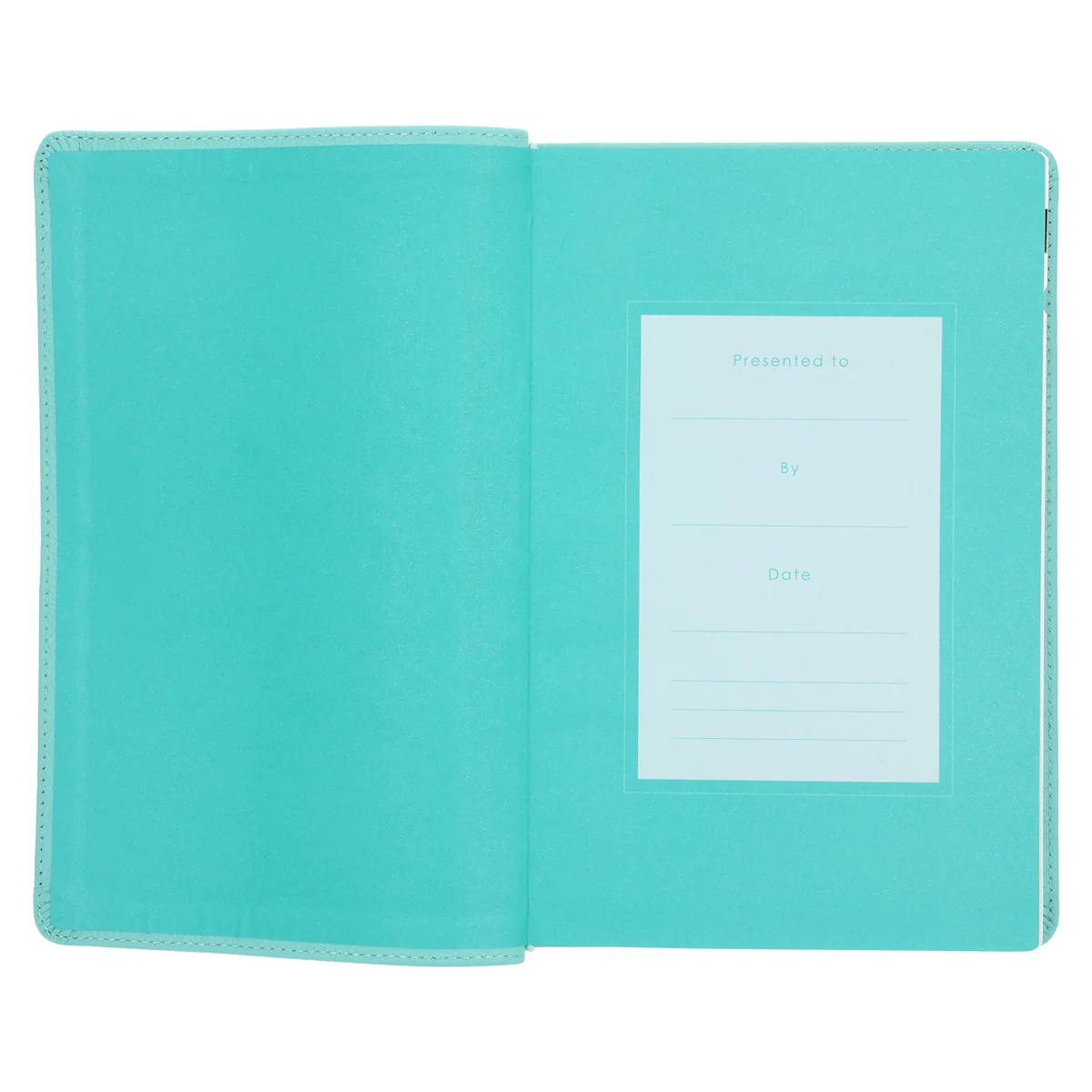NLT Aquamarine Genuine Leather Flexcover Standard Bible - Image 4