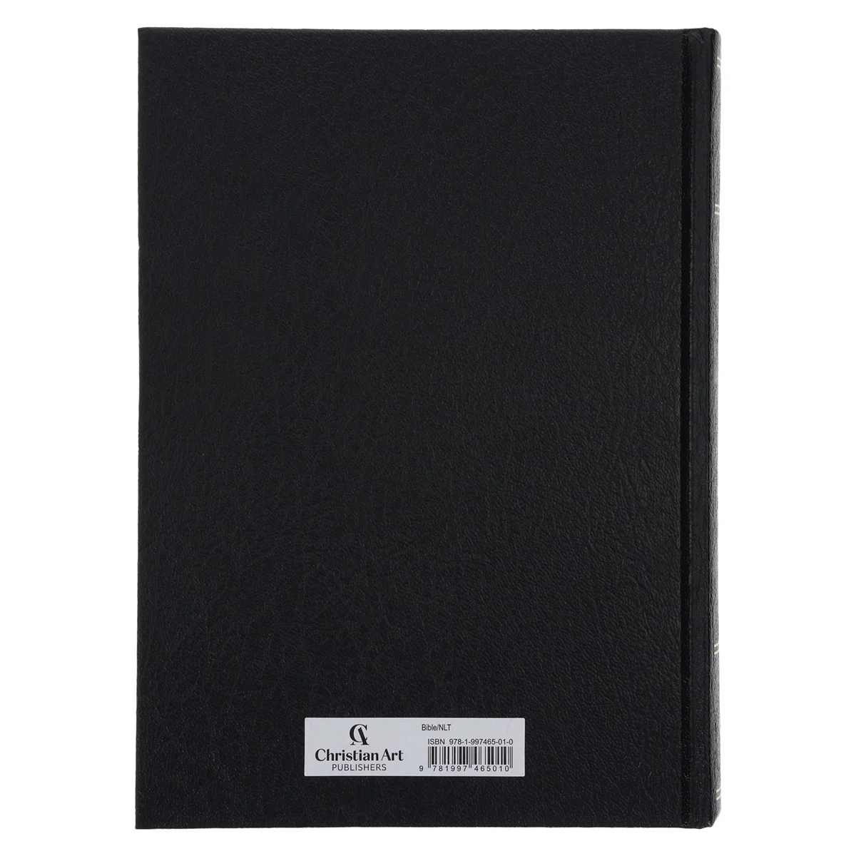 NLT Black Hardcover Bible Large Print - Image 2