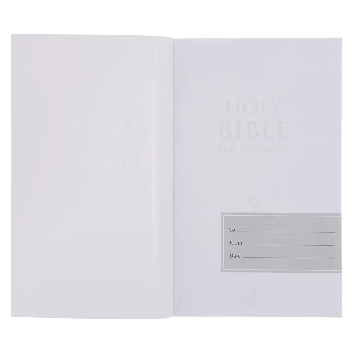 NLT Black Paperback Outreach New Testament Bible - Image 4