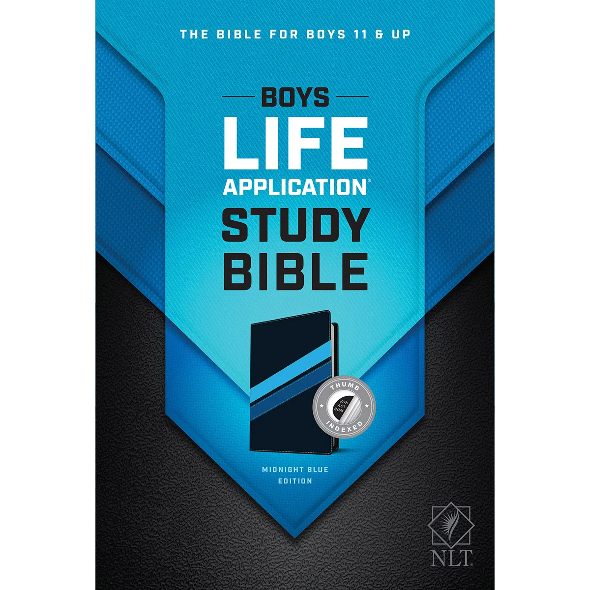 NLT Boys Life Application Study Bible, Indexed, TuTone, Midnight Blue (Imitation Leather) - Image 3