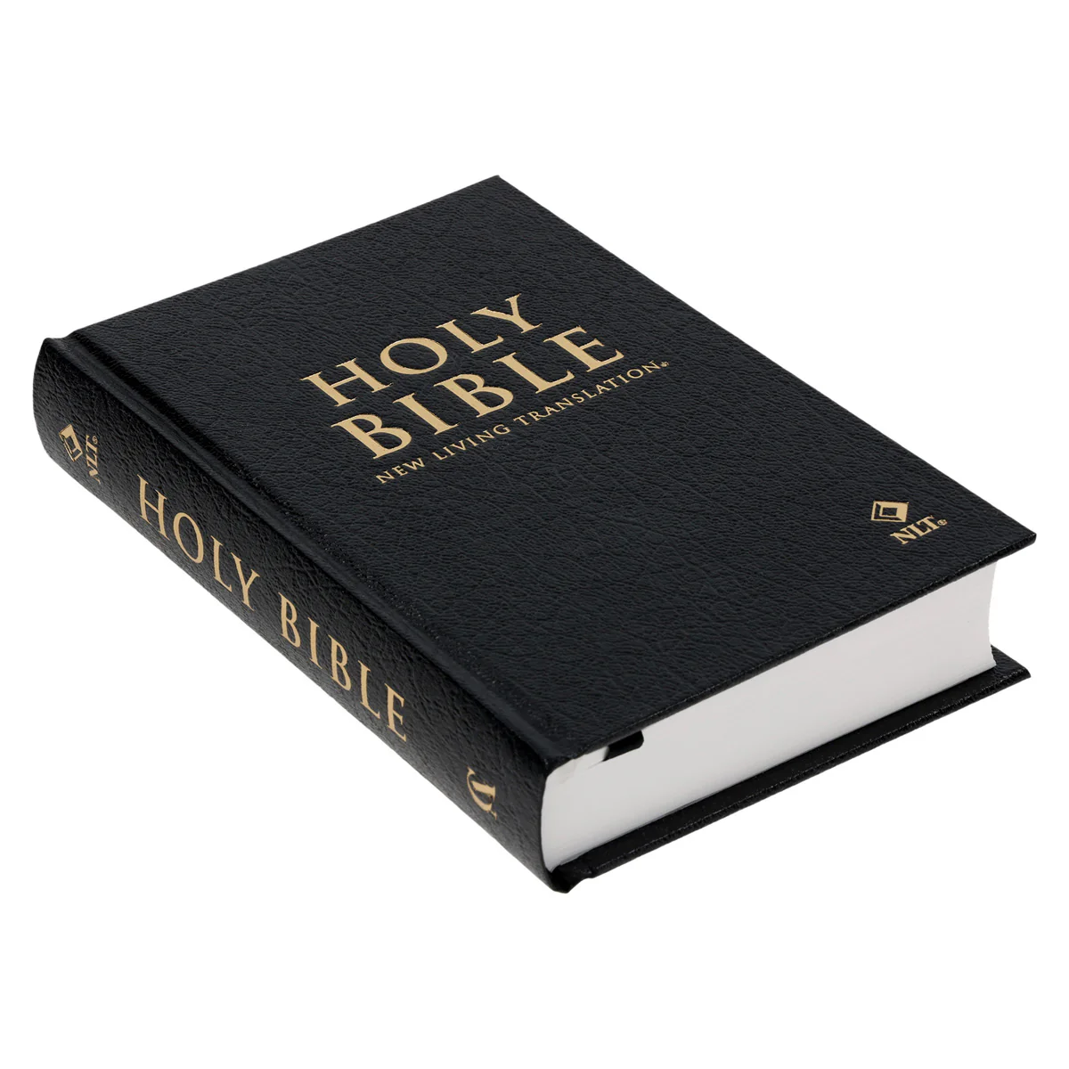 NLT Compact Bible Black Hardcover - Image 3